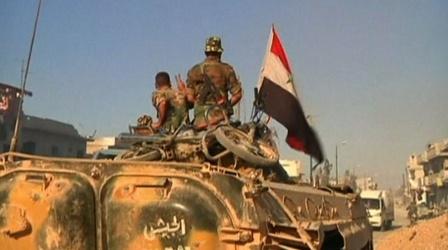 Video thumbnail: PBS NewsHour Underfunded Free Syrian Army faces additional enemies