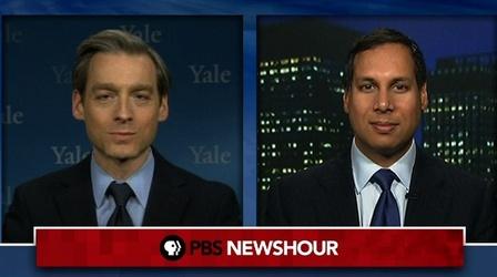 Video thumbnail: PBS NewsHour What role should the government play in the health care?