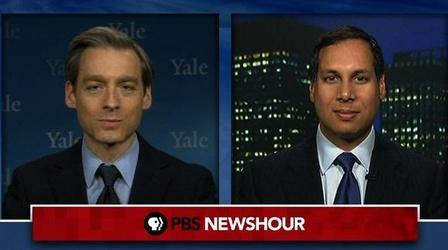 Video thumbnail: PBS NewsHour What role should the government play in the health care?