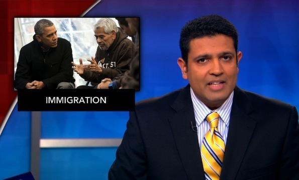 News Wrap: Obama visits immigration protesters