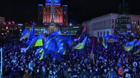 Video thumbnail: PBS NewsHour Ukraine's Yanukovych give in to Russian pressures on EU deal