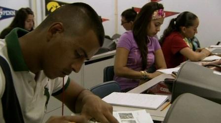 Video thumbnail: PBS NewsHour How American schools measure up to schools around the globe?