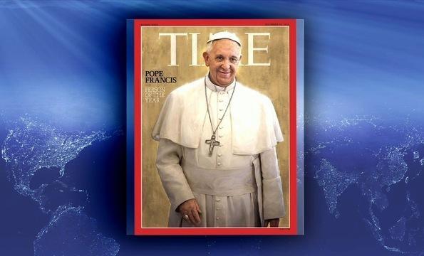 Pope Francis recognized as TIME's 'Person of the Year'