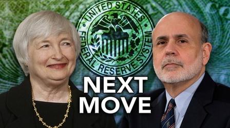 Video thumbnail: PBS NewsHour Examining the Fed's role in the economic recovery