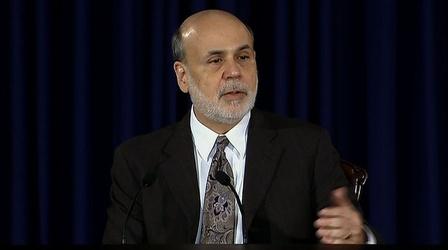 Video thumbnail: PBS NewsHour Federal Reserve announces pull back on stimulus 