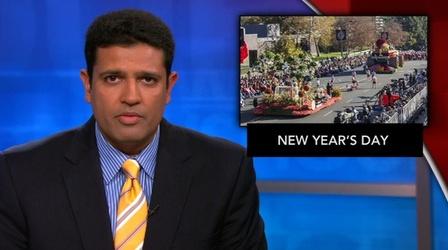 Video thumbnail: PBS NewsHour News Wrap: Celebrations around the world usher in 2014