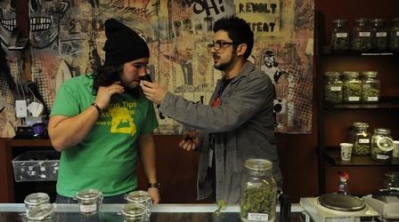 Video thumbnail: PBS NewsHour Colo. embraces newly legalized marijuana as part of culture