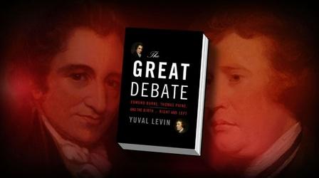 Video thumbnail: PBS NewsHour Burke and Paine on roots of political division in America
