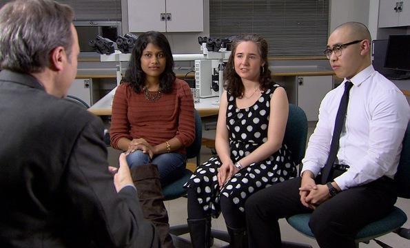 Three medical students nurture the soul through poetry