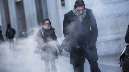 Video thumbnail: PBS NewsHour How freezing North Pole temperatures arrived at the U.S.