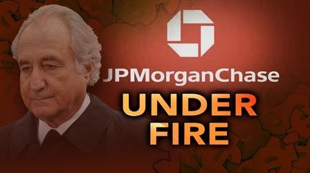 Video thumbnail: PBS NewsHour JPMorgan settles for $2.6 billion fine over Madoff fallout