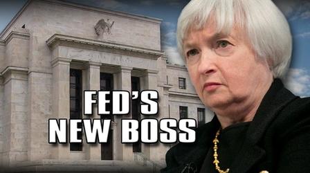 Video thumbnail: PBS NewsHour Yellen is interested in the 'human face' of economics