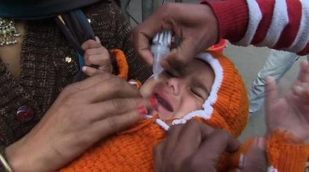 Video thumbnail: PBS NewsHour India marks three years without polio, but challenges remain