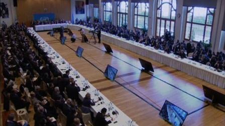Video thumbnail: PBS NewsHour Will talks yield any progress for ending the Syrian war?