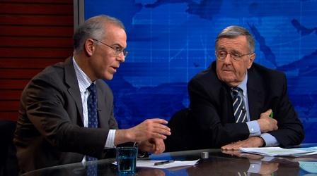 Video thumbnail: PBS NewsHour Shields and Brooks on McDonnell and money, Clinton campaign