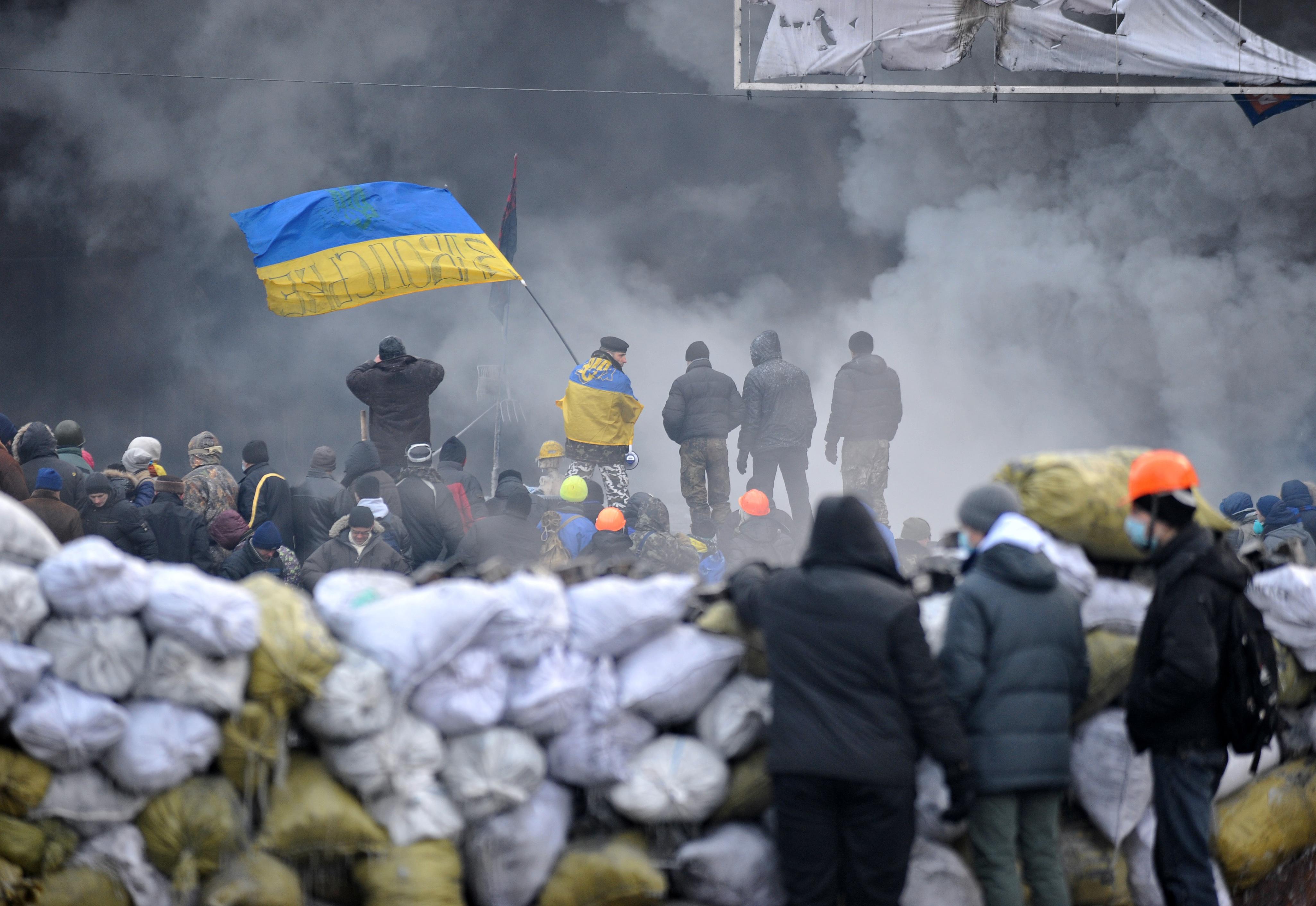 Opposition leaders rebuff Ukraine president's olive branch