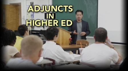 Video thumbnail: PBS NewsHour Why adjunct professors are struggling to make ends meet