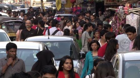Video thumbnail: PBS NewsHour High-tech entrepreneurs flock to India