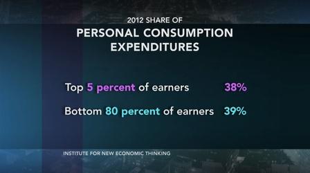 Video thumbnail: PBS NewsHour Shrinking middle class consumer base hits familiar brands