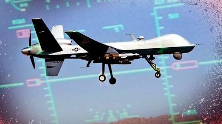 Video thumbnail: PBS NewsHour Obama administration faces drone attack debate