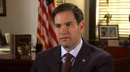 Video thumbnail: PBS NewsHour Sen. Rubio: U.S. immigration system ‘completely broken’