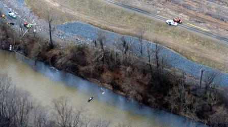 Video thumbnail: PBS NewsHour N.C. coal ash spill raises questions about regulation