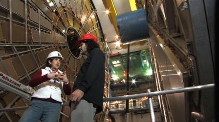 Video thumbnail: PBS NewsHour Seven years, 500 hours of footage capture 'Particle Fever'