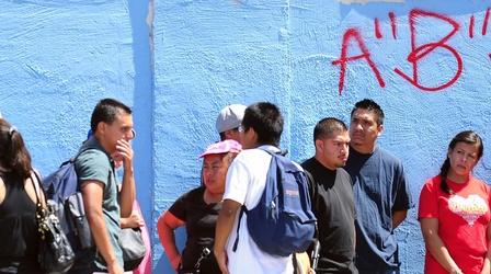 Video thumbnail: PBS NewsHour For ‘dreamers,’ private initiative aims to help pay tuition