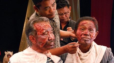 Video thumbnail: PBS NewsHour Confronting Indonesia’s genocide in ‘The Act of Killing’