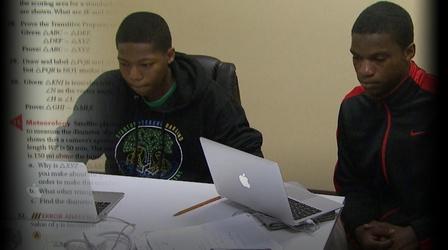 Video thumbnail: PBS NewsHour Seeking tech ‘genius’ among disadvantaged teens