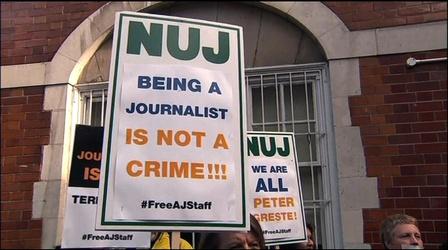 Video thumbnail: PBS NewsHour Examining dangers for journalists around the world