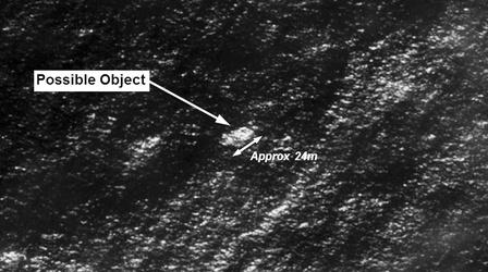 Video thumbnail: PBS NewsHour Missing plane search focuses on new satellite imagery data