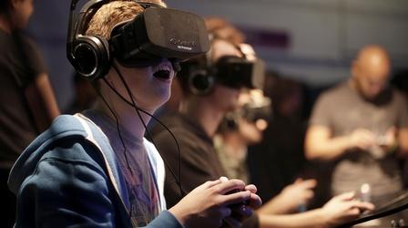 Video thumbnail: PBS NewsHour Facebook invests in virtual reality future with Oculus Rift