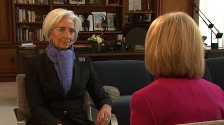 Video thumbnail: PBS NewsHour IMF chief Lagarde on the hurdles facing economic growth