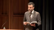 Steve Scafidi Jr.  reads a poem about Abraham Lincoln