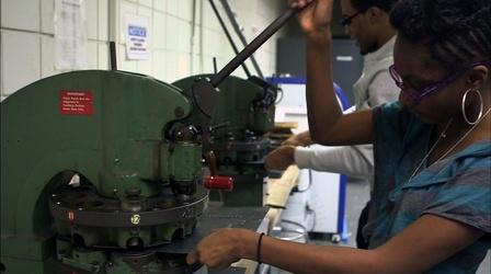 Video thumbnail: PBS NewsHour Why six years of high school might pay off in the workforce