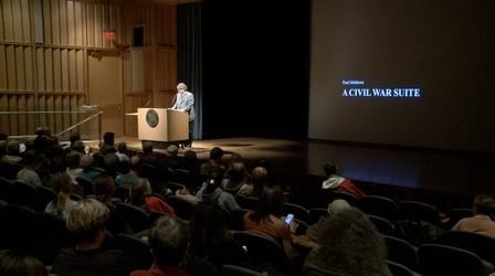 Video thumbnail: PBS NewsHour Paul Muldoon reads ‘A Civil War Suite’