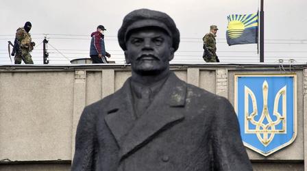 Video thumbnail: PBS NewsHour Examining the pro-Russian campaign in Eastern Ukraine