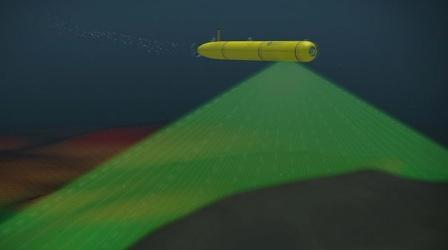 Video thumbnail: PBS NewsHour Robot submersible dives deep in search of Flight 370