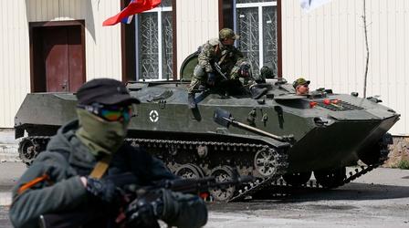 Video thumbnail: PBS NewsHour Pro-Russian militias occupy buildings in eastern Ukraine