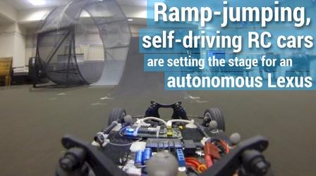 Video thumbnail: PBS NewsHour Lab using RC cars to build a better autonomous vehicle