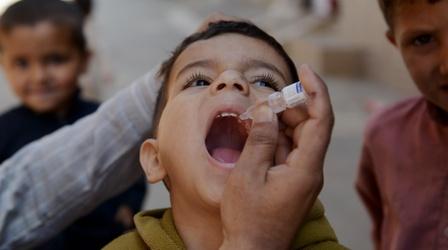 Video thumbnail: PBS NewsHour Once nearly eradicated, polio makes fresh comeback