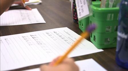 Video thumbnail: PBS NewsHour Why some schools still insist on lessons in elegant cursive