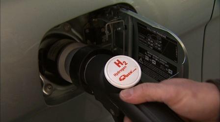 Video thumbnail: PBS NewsHour Will investment in hydrogen-powered cars pay off?