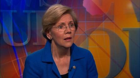 Video thumbnail: PBS NewsHour Sen. Warren on ‘A Fighting Chance’ for every American