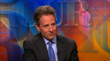 Video thumbnail: PBS NewsHour Timothy Geithner reflects on scars of the financial crisis