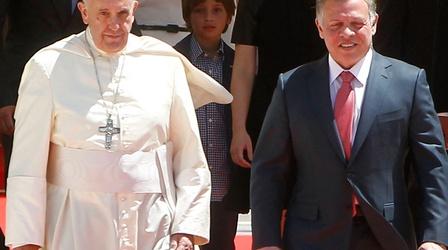 Video thumbnail: PBS NewsHour Pope Francis stresses commonalities in trip to Middle East
