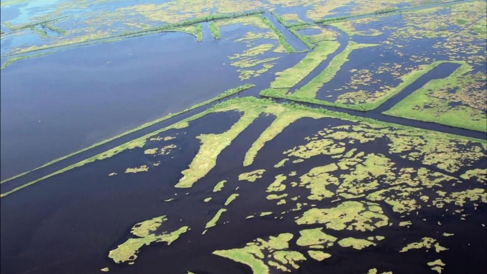 As Louisiana’s coast shrinks, a political fight grows image