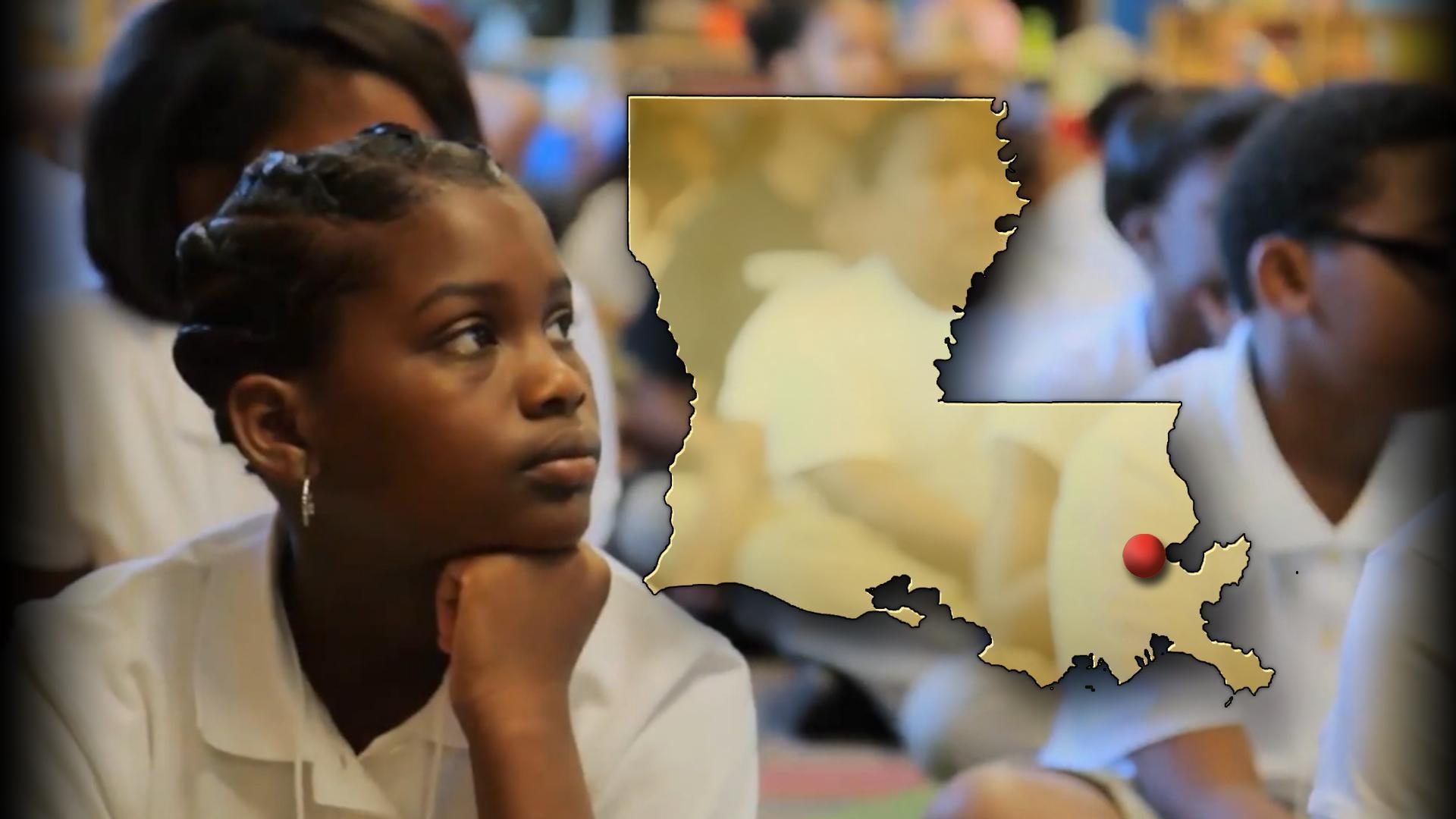 New Orleans rebuilds education system with charter schools