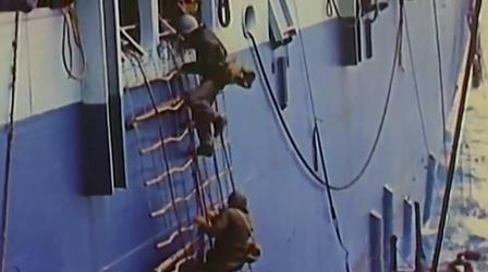 Video thumbnail: PBS NewsHour Veteran remembers crossing the English Channel in 1944